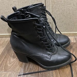 Black boots